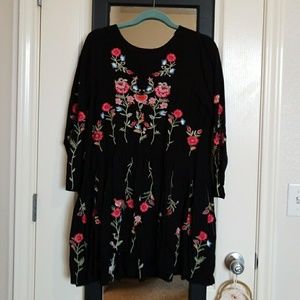 Embroidered dress